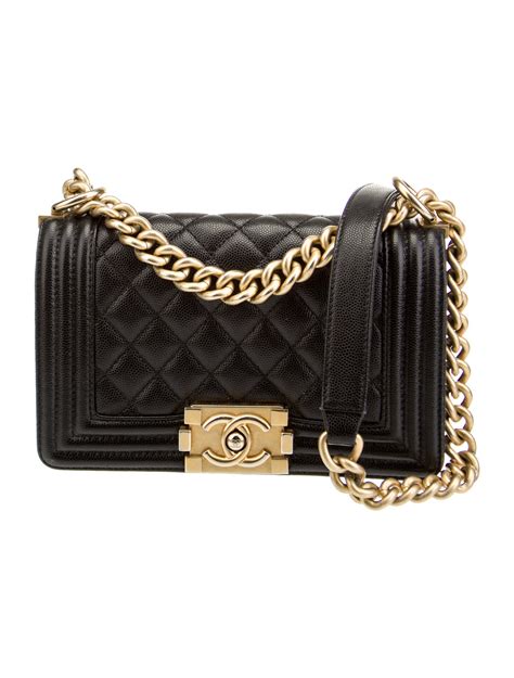 Chanel Small Caviar Boy Bag 